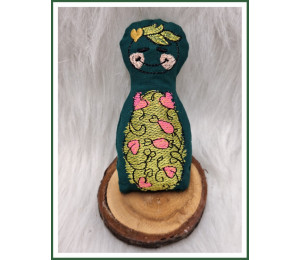 ADVENTSKALENDER 19. Dezember - Stickserie ITH - Anhänger Matroschka